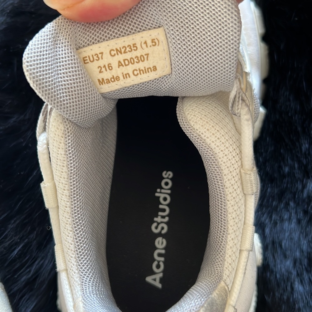 Acne studios ,bolzter low top sneaker - Picture 4 of 7